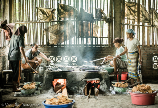 Yogyakarta - Making Krupuk