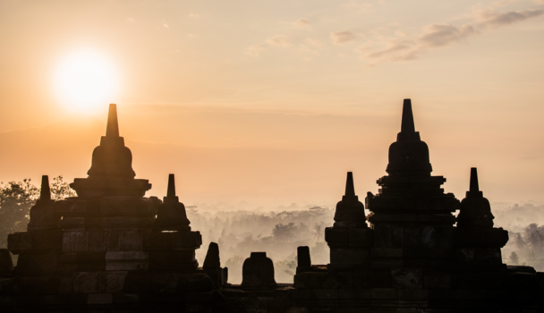 Borobudur - Magnificent Sunrise