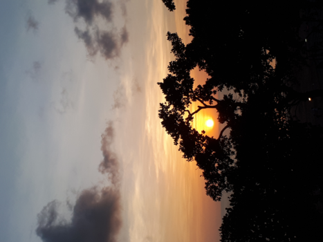 Bali - Prachtige zonsondergang in seminyak
