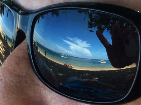 Bali - Zicht op strand van Sanur