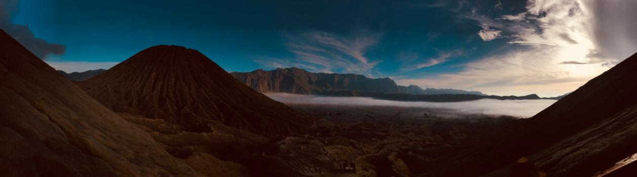Java - Magisch uitzicht vanaf de bromovulkaan