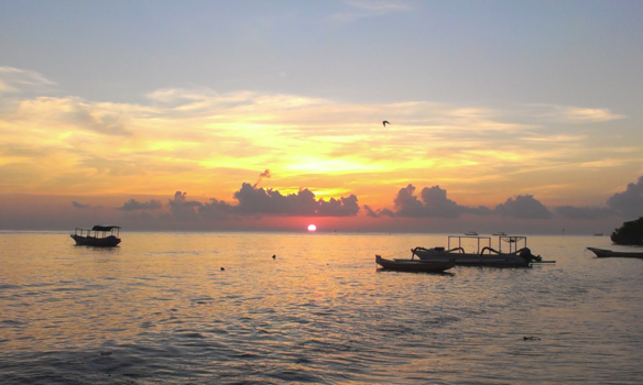 Nusa Lembongan - Zonsopgang op Nusa Lembongan