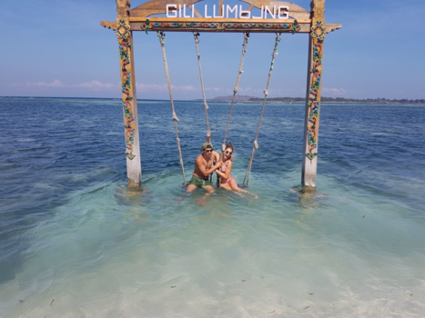 Bali - Take a swing! Gili Air - Lombok, tijdens onze vakantie naar Bali