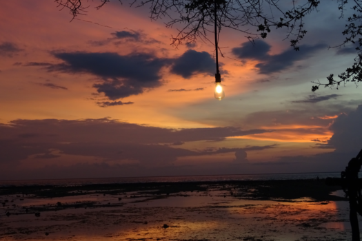 Gili-eilanden - Sunset @ Gili Trawangan