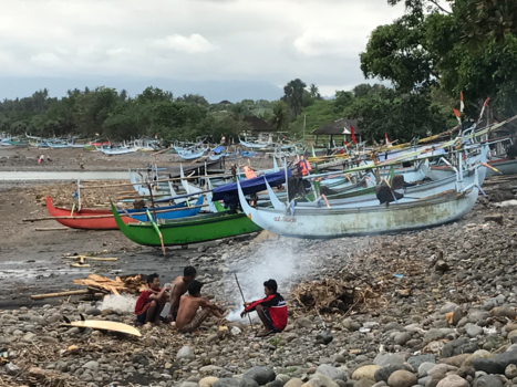 Bali - Wachten op hoog water