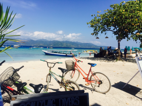 Gili-eilanden - No cars allowed on these islands