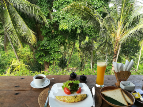 Bali - Heerlijk ontbijten in Ubud!