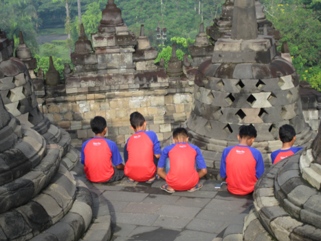 Borobudur - Schoolreisje Borobudur