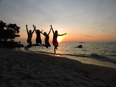 Karimunjawa Marine National Park - Zonsondergang#Karimunjawa.