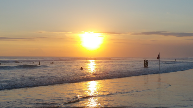 Rondreis Bali - Sunset at the beach