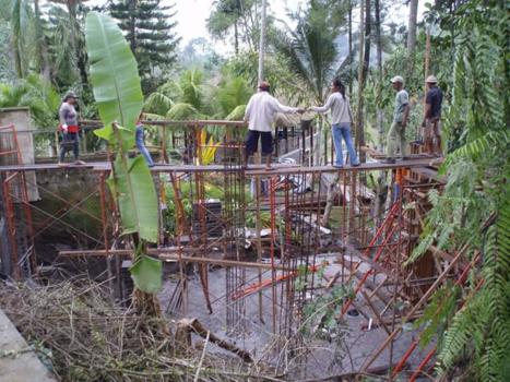 Bali - Bouwvakkers op Bali