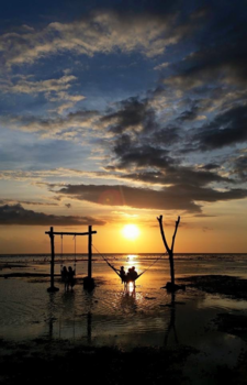 Gili-eilanden - Zonsondergang Gili Trawangan
