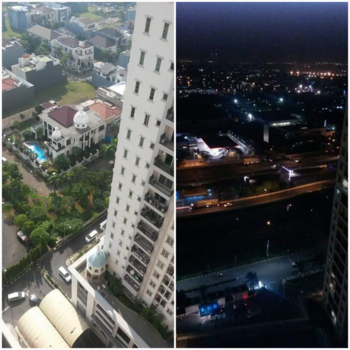 Jakarta - Jakarta bij day and night