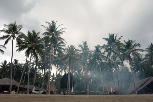 Lombok - ‘Waiting in the fog’
