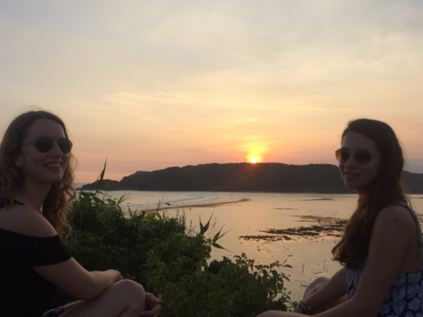 Lombok - Sunset at Kuta Lombok