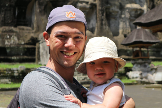 Bali - Terug naar de roots van zijn overgrootopa. Onze Jaap, 11 maanden maakte deze reis.