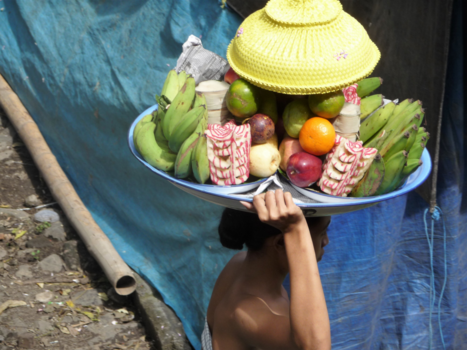 Bali - Offer bij offerfeest Tenganang Bali