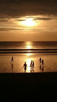 Kuta - Soccer sunset