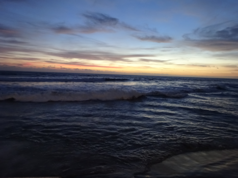 Bali - Zonsondergang Echo beach