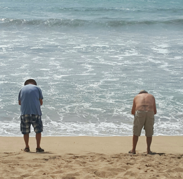 Bali - Even een plasje op Kuta Beach...