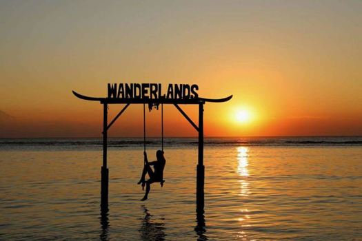 Bali - Gili trawangan sunset.