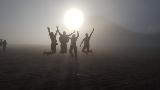 Java - Fun op de Bromo asvlakte :)