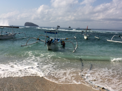 Candidasa - Wayan’s boat