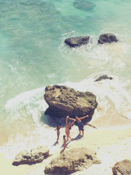 Bali - Mijn moeder met kleinkinderen en dochter in Bali.