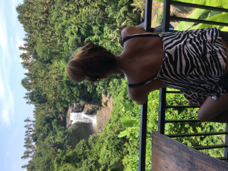 Bali - Waterfall vieuw on point