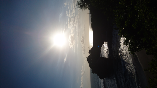 Bali - Ondergaande zon bali