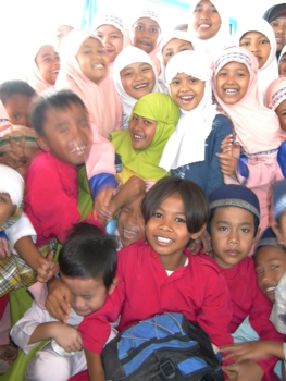 Bandung - School children in Bandung, 2003