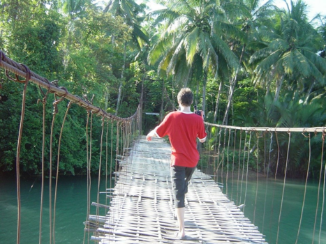 Pangandaran National Park - Bridge in the Jungle