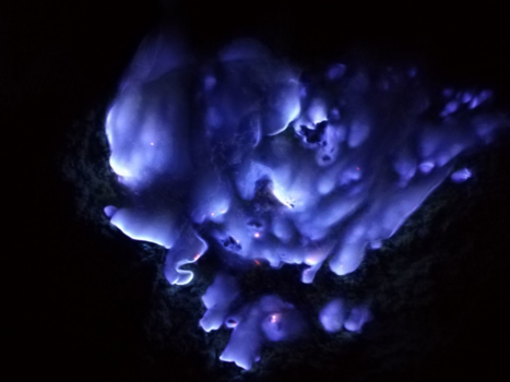 Rondreis Indonesië in vier weken - Vulkaan Ijen blauw vuur