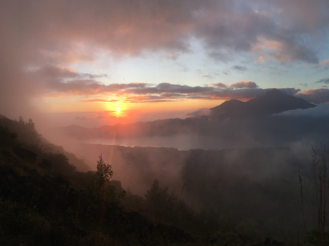 Gunung Batur - Zonsopgang bij Gunung Batur (Bali)