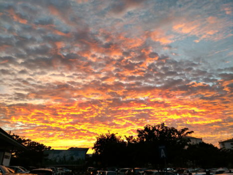 Bali - Colorful sky @Bali