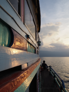 Lake Toba - Toba Tuk-Tuk at sunset