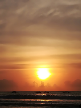 Bali - Sunset @Kuta Beach