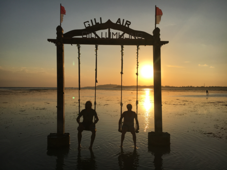 Gili-eilanden - Sunset Gili Air