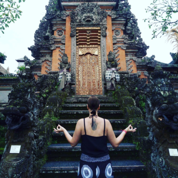 Bali - Lelie tempel in Ubud centrum