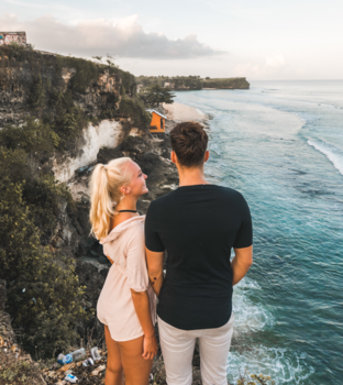 Bali - Couple goals at balangan beach (mijn vriend en ik)