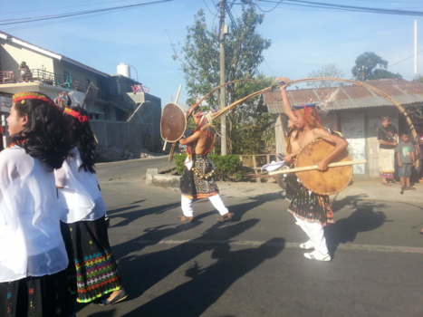 Flores - Traditional clothing at a festival
