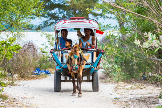 Gili-eilanden - Geen auto’s op Gili Meno