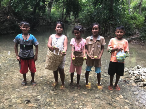 Molukken - Mangozoekers @kaki air in Wakpapapi, Babar