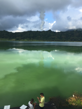 Manado - Lake Linow in manado area