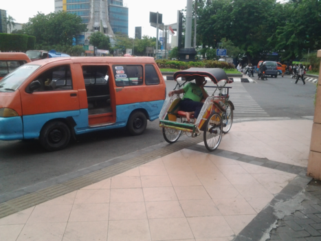 Java - Becak versus Oplet