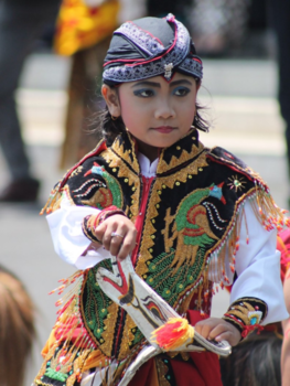 Malang - Malang (Java) tijdens Ruwatan (speciaal verzoenings- of in,ossingsfeest)