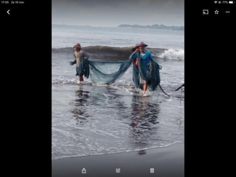 Bali - De dag begint slecht .... geen vis