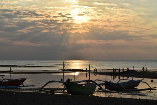 Lovina - Zonsondergang Lovina, Bali