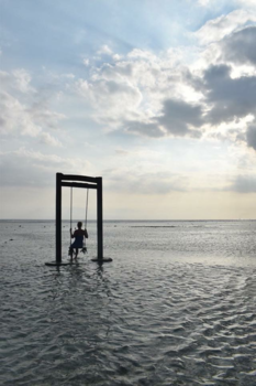 Gili-eilanden - Prachtige schommel op gili