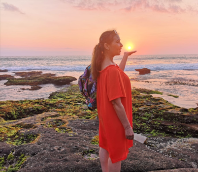Pura Tanah Lot - Happy face 😀 Love Bali 🌞